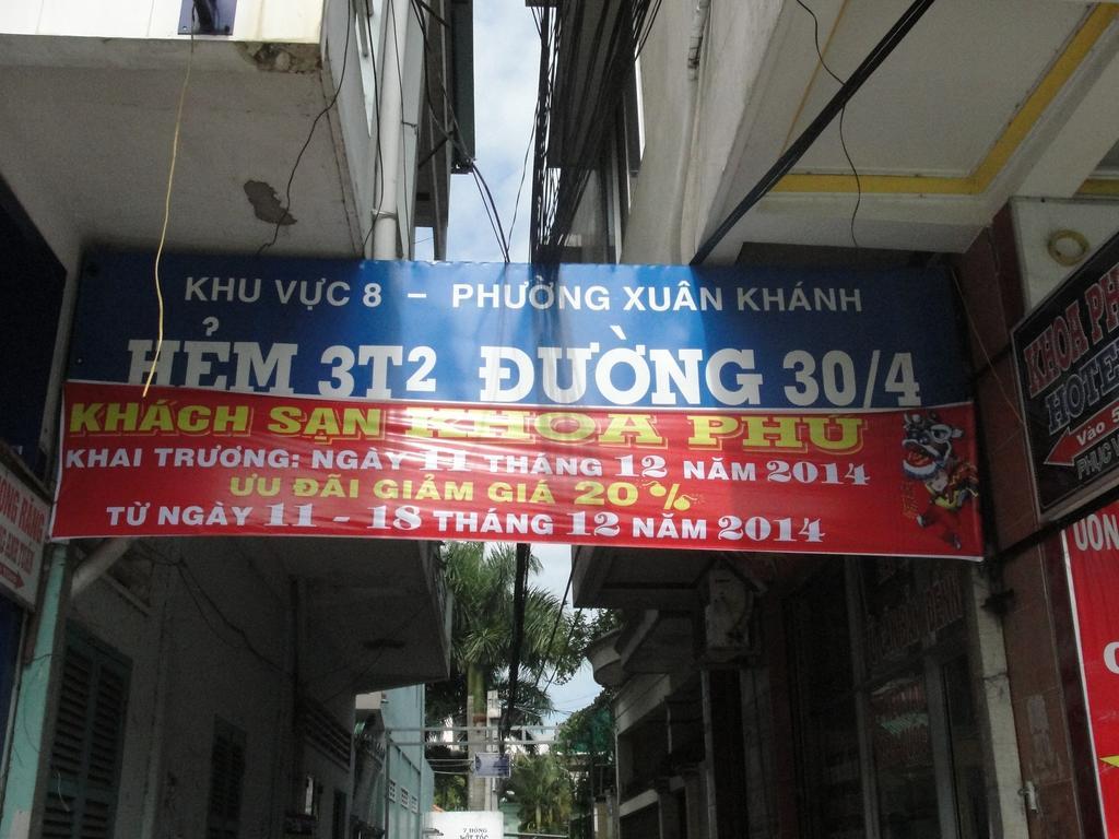 Khoa Phu Hotel Can Tho Exterior photo